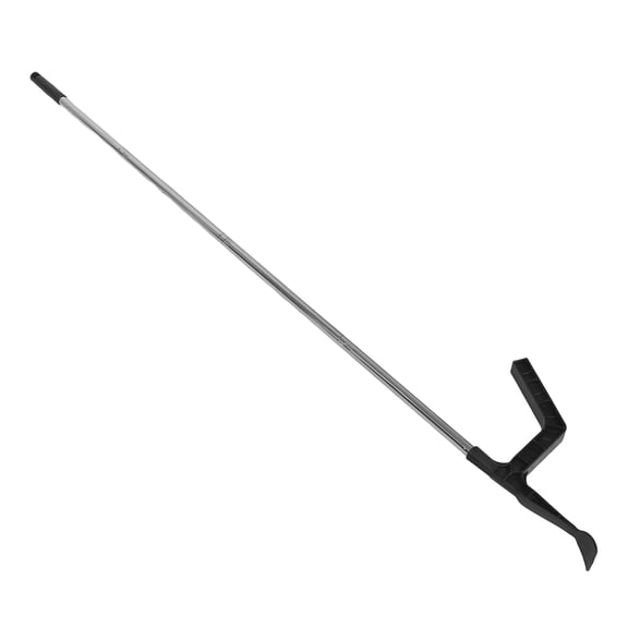 UPGRATOR Extended Handle Roof Gutter Cleaning Scoop Tool with Hook for Leaves and Debris