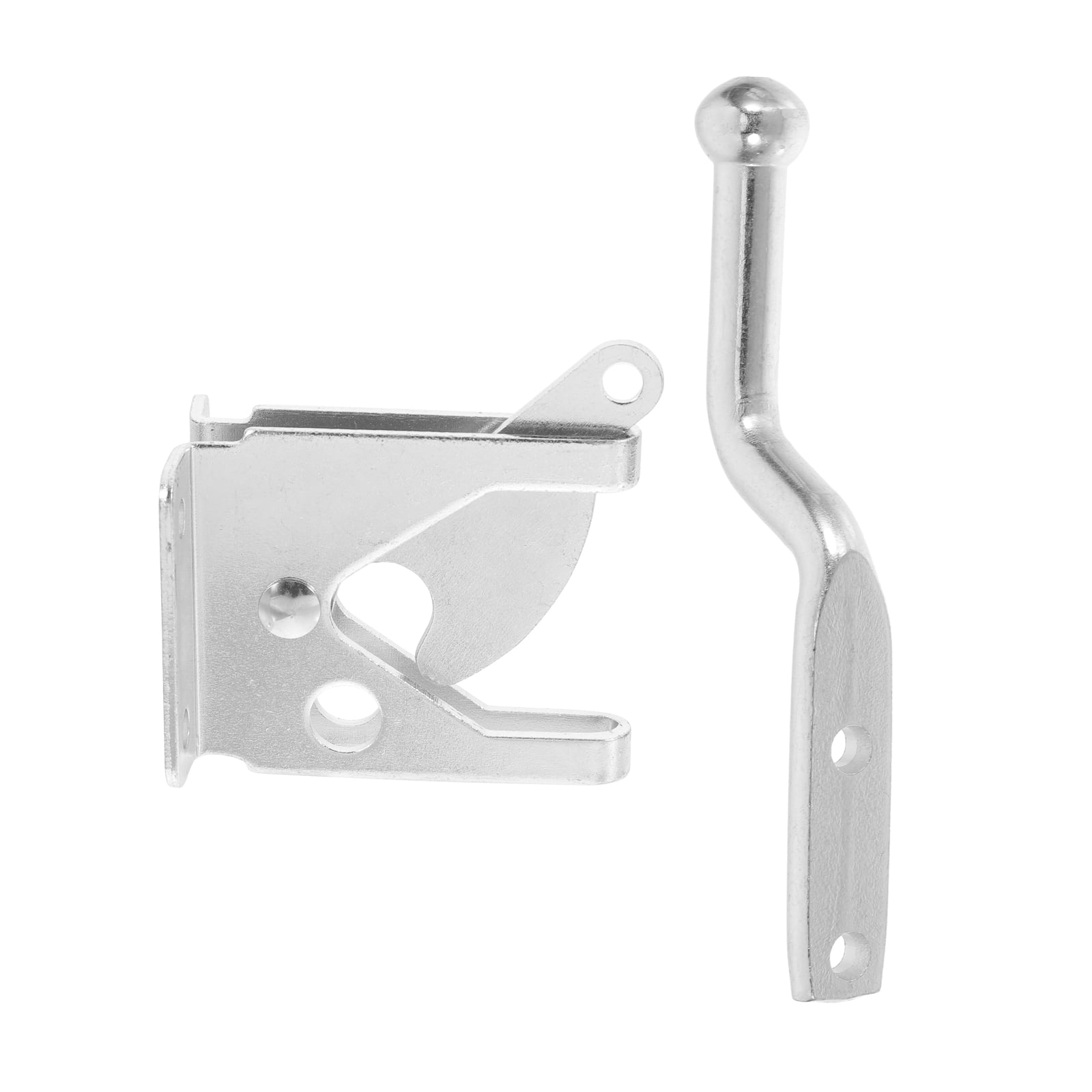Security Property Fence UPGRATOR Fence Gate Latch Lock Silver Galvanized Security Easy ...