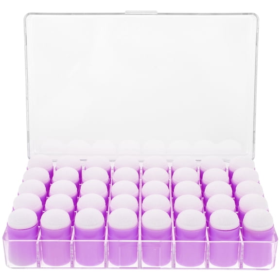 UPGRATOR Finger Sponge Daubers For Artists 40Pcs 1.2x0.6x0.6in