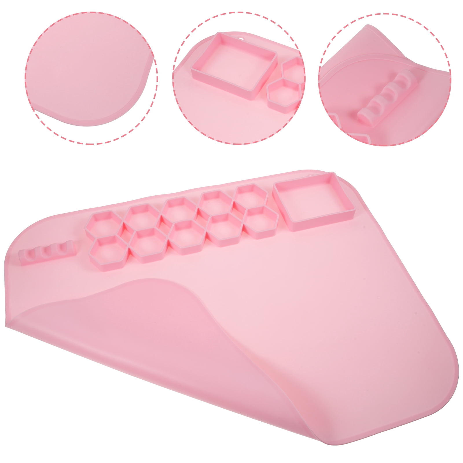 UPGRATOR Flexible Silicone Painting Mat for Resin and Jewelry Casting ...