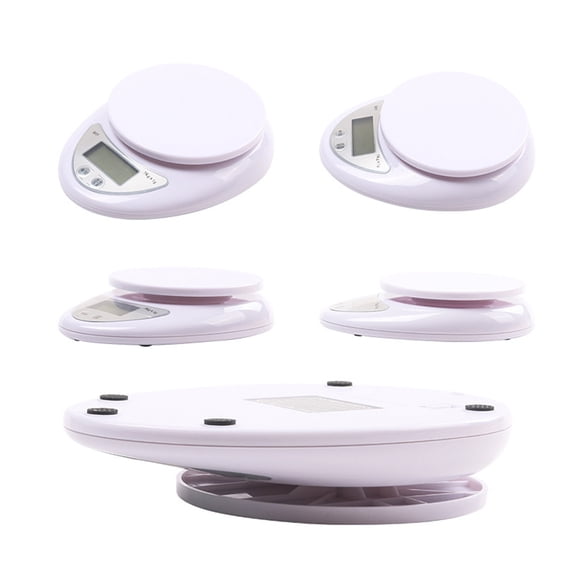 UPGRATOR Food Baking Scale White Accurate Weighing with Tare Function for Ingredients