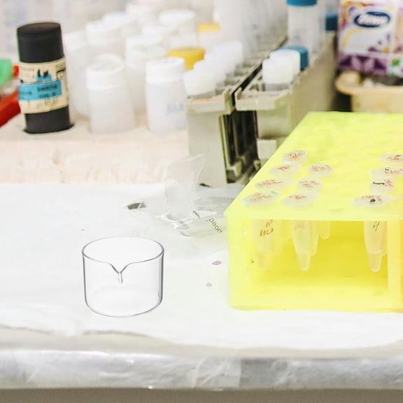 UPGRATOR Glass Crystallizing Dish Transparent High Temperature Resistant for Lab Experiments