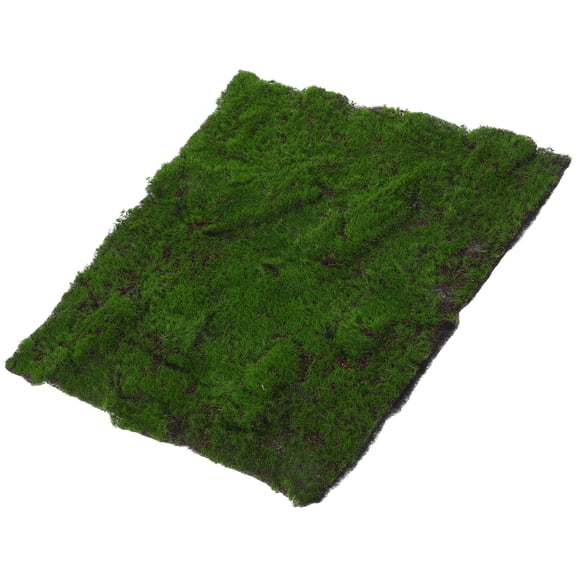 UPGRATOR Grass Wall Backdrop Artificial Grass Wall Panel Green Plastic Decorative Display 1Pack