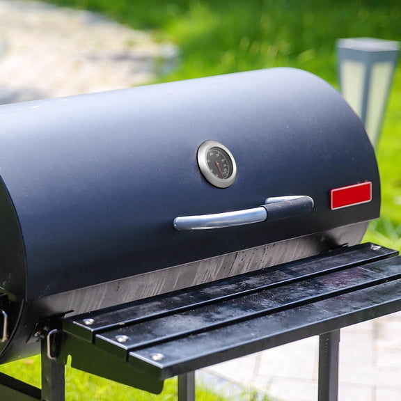 UPGRATOR Grill Thermometer Stainless Steel with Easy Thread Installation and Large Dial
