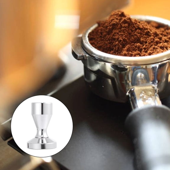 UPGRATOR Handheld Coffee Tamper Stainless Steel Solid 51Mm Base Perfect for Pressing Espresso