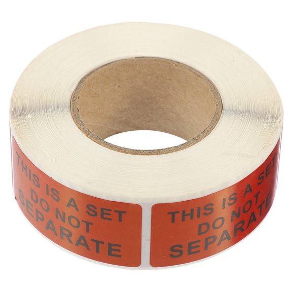 UPGRATOR High Visibility Red Shipping Warning Labels Stickers for Package Safety