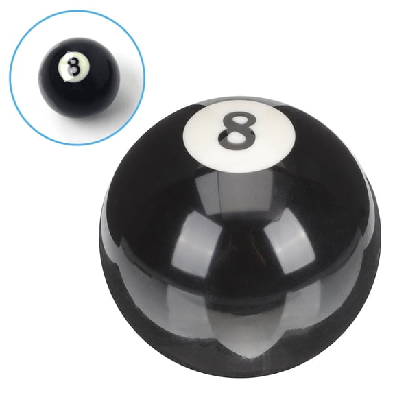 DEEPCRAFF 3-Piece Black Resin Pool Table Set for Billiards and Snooker Games