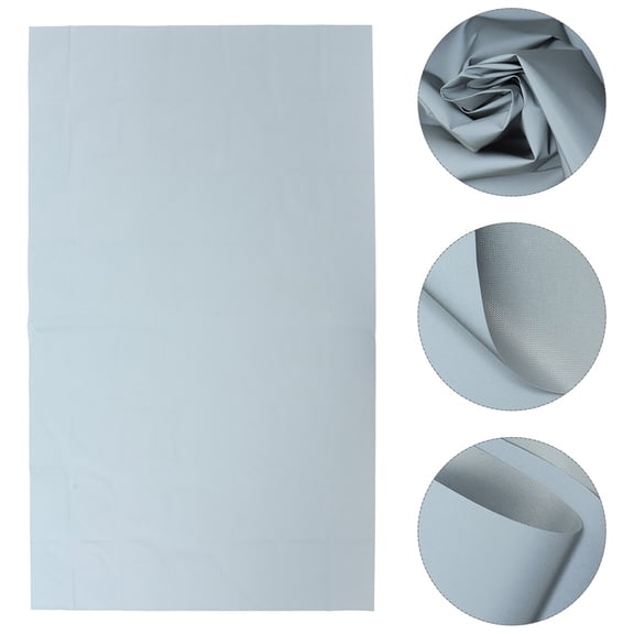 UPGRATOR Home Projector Screen Rectangle Anti- -blue Polyester Metal Coating 1Pack