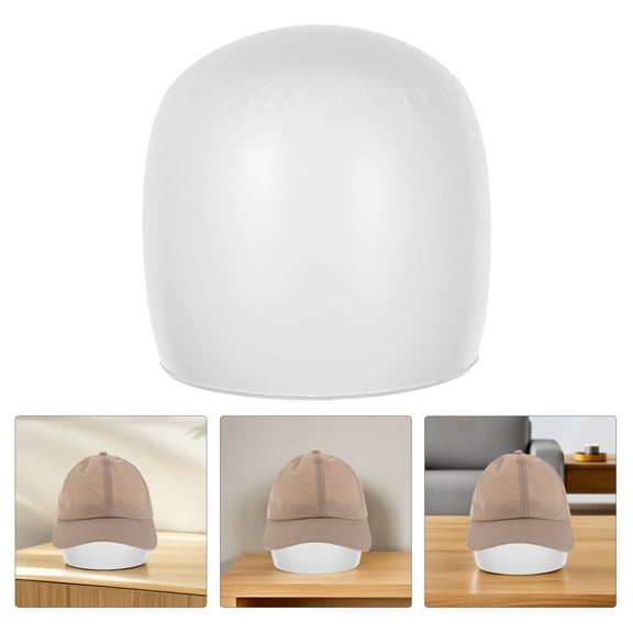 UPGRATOR White Inflatable Hat Shaper and Display Organizer for Baseball Caps and Wigs