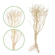 UPGRATOR Khaki Wooden Aquarium Decor Underwater Tree Ornament with Natural Dead Branches for Fish