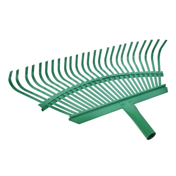 UPGRATOR Garden Rake Head Replacement Steel Construction with Closely Spaced Teeth for Leaf Removal