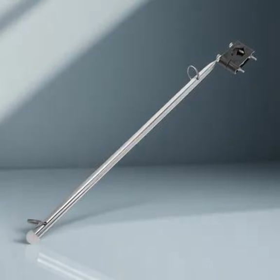 UPGRATOR Boat Flag Pole Kit Stainless Steel Marine Flagpole with Adjustable Clip