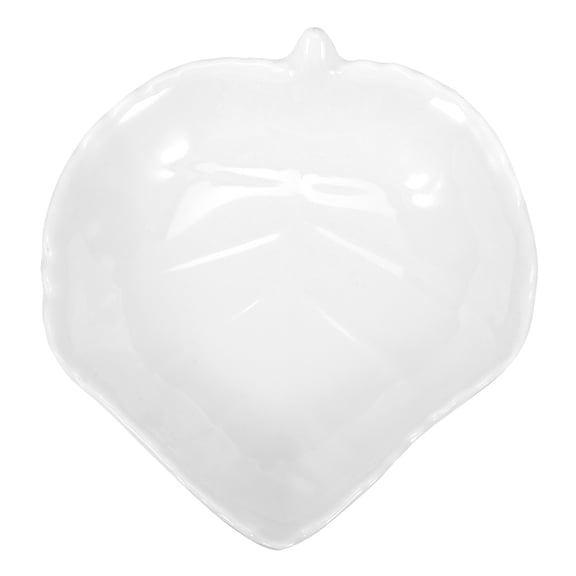 UPGRATOR Melamine Dessert Plate 75ml White Sturdy Portable Simple Design