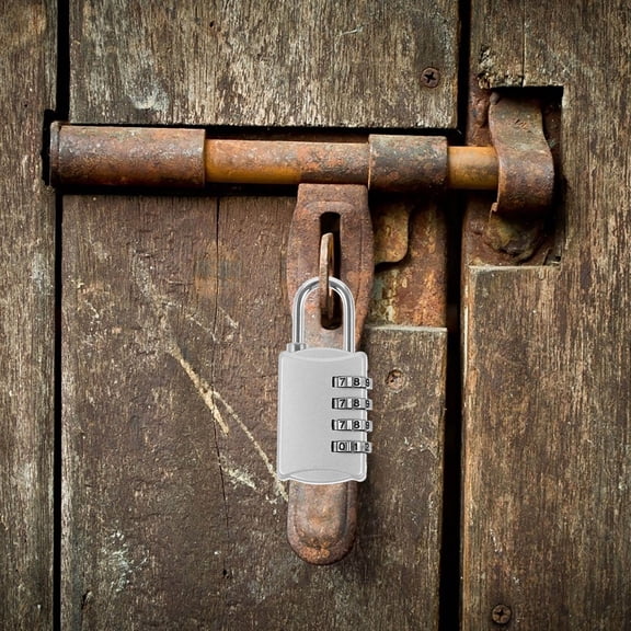 UPGRATOR Metal Combination Lock with Digital Code Password Lightweight Lock for Gym Outdoors