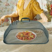 UPGRATOR Metal Mesh Food Cover Protector for Kitchen and Outdoor Use, 1 Pack