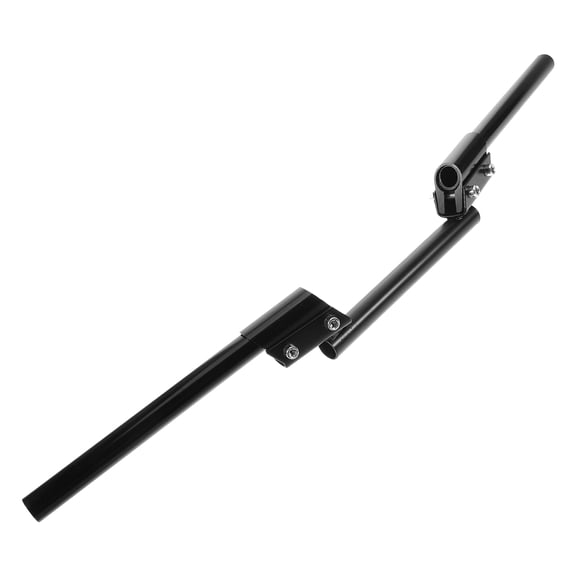 UPGRATOR Adjustable Motorcycle Handlebar Black with Reinforce Lever and Crossbar Brace
