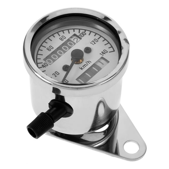 UPGRATOR Motorcycle Speedometer Tachometer Compact Design Iron Plated Speed Display for Motorcycle Owners 1Pack