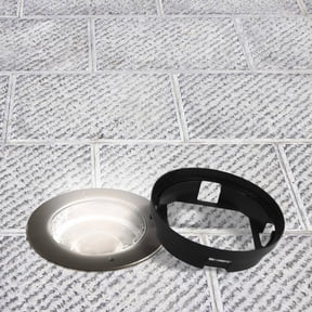 UPGRATOR Waterproof Plastic Recessed Light Box with Clear Landmark Indication