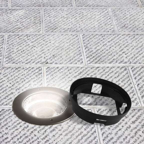 UPGRATOR Multifunctional Black Recessed Light Box for Ceiling Lights and Fire Pit Emergency Visibility