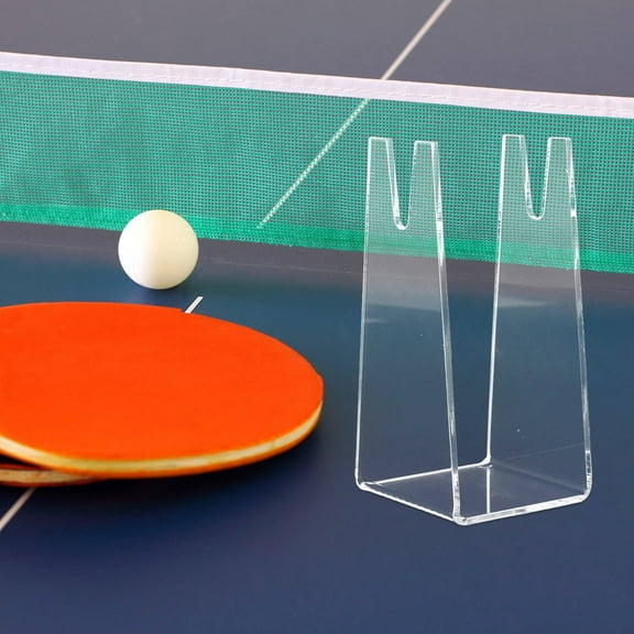 UPGRATOR Multifunctional Clear Acrylic Table Tennis Racket Display and Storage Rack