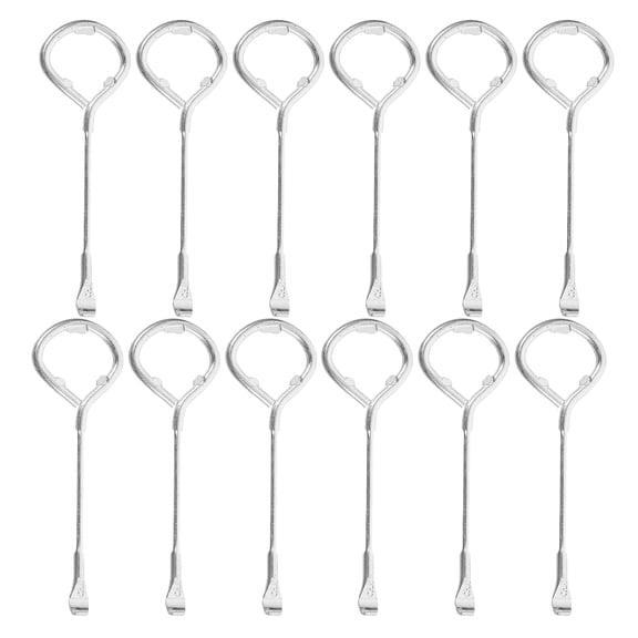 UPGRATOR 12Pcs Multifunctional Steel Paint Can Opener Tool with Bottle Opener for Easy Lid Removal