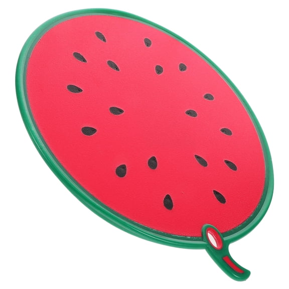 UPGRATOR Multipurpose Watermelon Pattern Cutting Board for Kitchen with Non-Slip Handle