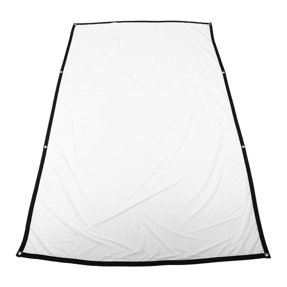 UPGRATOR Multi-Color Polyester Projector Screen for Versatile and Foldable Use