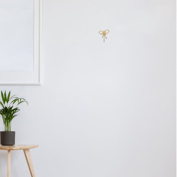 UPGRATOR Plated Gold Brass Decorative Bee Coat Hooks Wall Mounted for Bathroom Bedroom Entryway Use