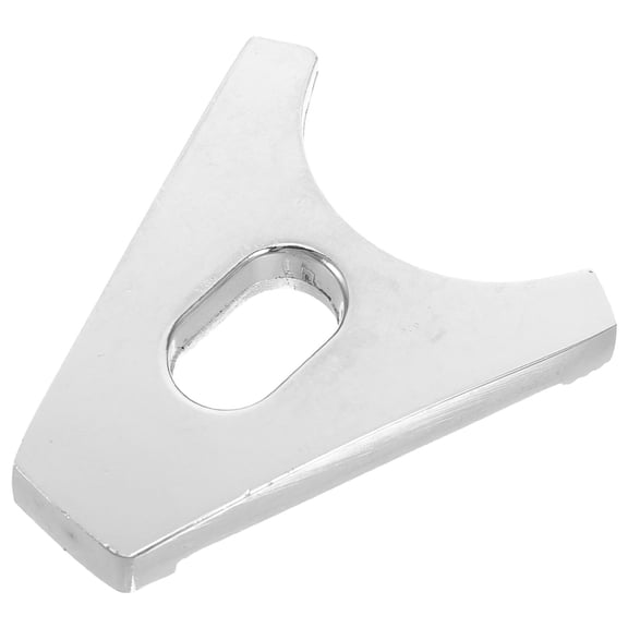 UPGRATOR Plated Silver Metal Distributor Clamp Bracket for Car Reliable Power Distribution and Durable Automotive Replacement