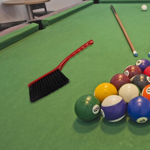 UPGRATOR Pool Table Brush Set for Felt Billiard Table Cleaning Tool Club Supply