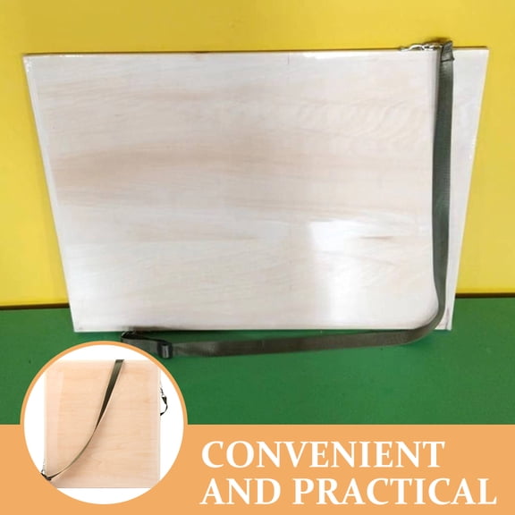 UPGRATOR Portable Artist Wood Board Light Yellow Drafting Board with Storage Drawer for Sketching