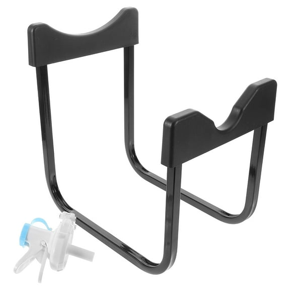 UPGRATOR Foldable Water Bottle Holder Rack with Inverted Design for Spill Resistant Storage