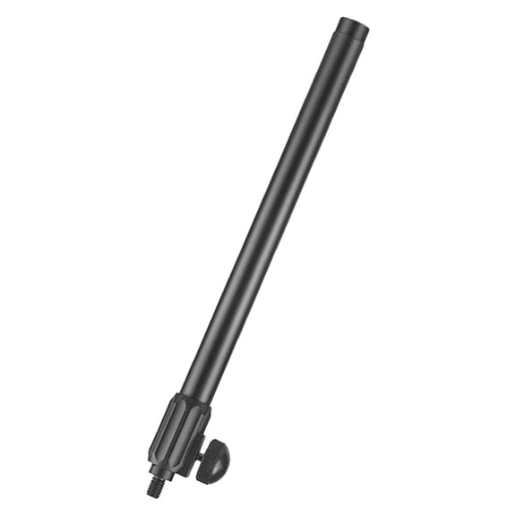 UPGRATOR Portable Mic Boom Pole Black with Extendable Telescoping Design and Easy Installation