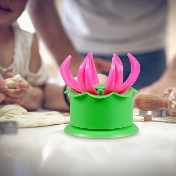 UPGRATOR Practical Multi Color Steam Bun Making Mold with Crimped Edge for Easy Dough Sealing