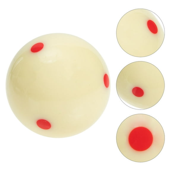 UPGRATOR Professional Red Cue Ball for Pool and Billiard Training with Precision Engineering