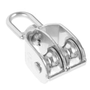 UPGRATOR Pulley Wheel For Rope Stainless Steel Silver 1Pcs For Lifting