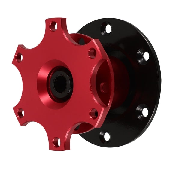 UPGRATOR Red Aluminum Alloy Racing Quick Release Kit for Car Accessories and Performance Upgrades