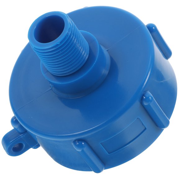 UPGRATOR Robust Plastic Ibc Tote Valve Adapter with Durable Threaded Connector for Home Use