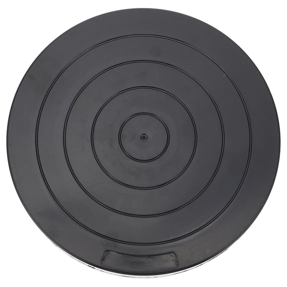 UPGRATOR Rotating Clay Turntable Black Plastic Bearing for Pottery Floral and Model Making