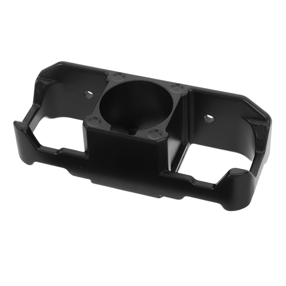 UPGRATOR Rv Trailer Plug Holder Black Space Saving Trailer Hitch Mount for 7 Way Plug and Chain