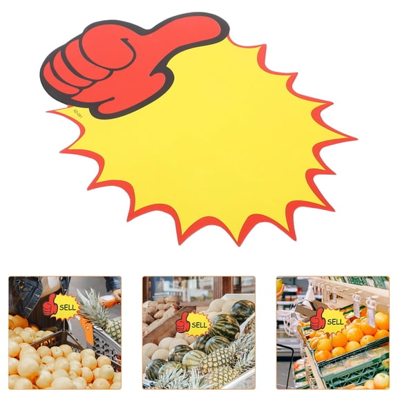 UPGRATOR Sale Stickers for Retail Store with Writable Surface and Versatile Use