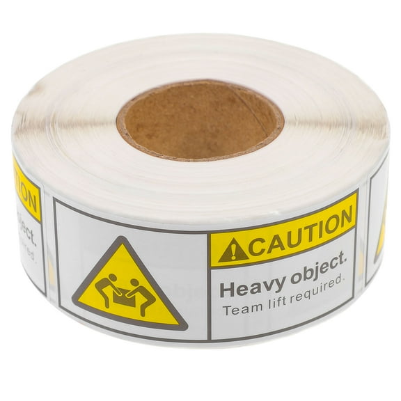 UPGRATOR Shipping Box Stickers Heavy Duty Team Lift Label for Secure Package Handling