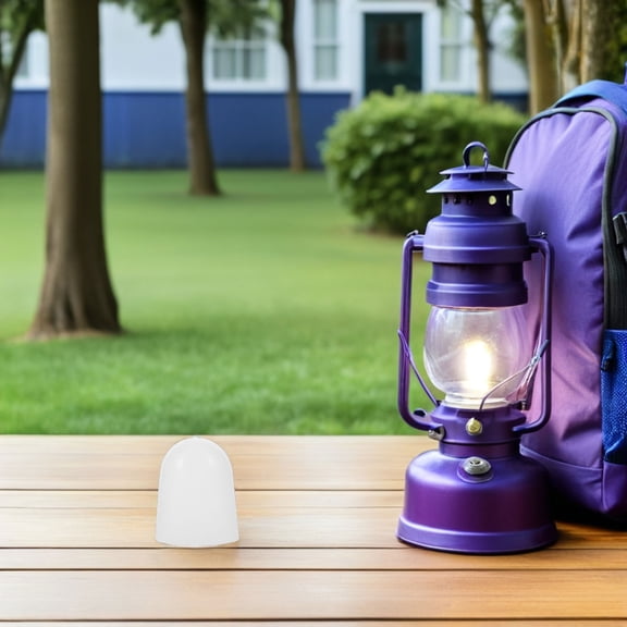 UPGRATOR Silicone Flashlight Diffuser Tube White Anti Glare Lamp Diffuser Shade for Spotlights