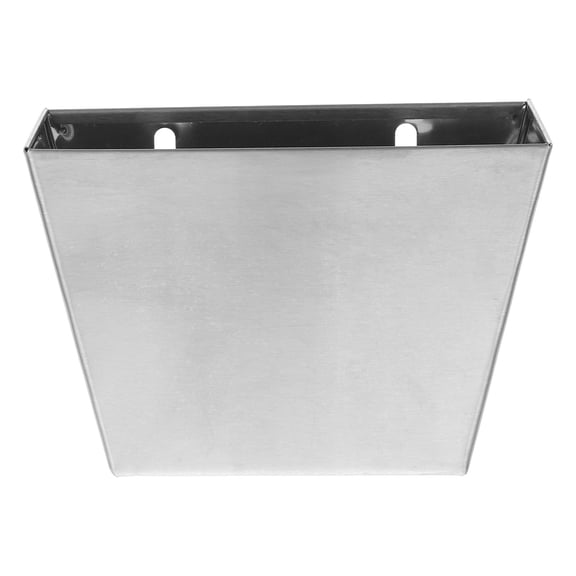 UPGRATOR Silver Bottle Opener Cap Catcher for Patio Bar with Large Capacity and Drainage Holes