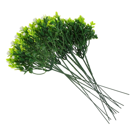 DEEPCRAFF 12Pcs Babys Breath Artificial Flower Stems for Wedding Party Decoration