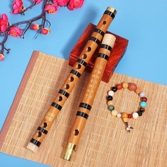 UPGRATOR Professional Bamboo Flute for Beginner with Smooth Finish and Cultural Engraving