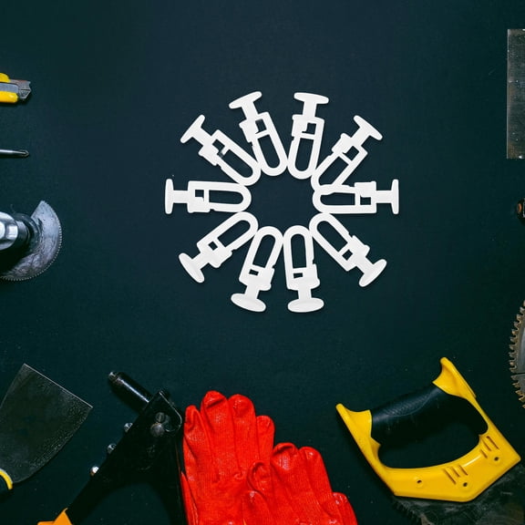 UPGRATOR Smooth Sliding Curtain Track Hooks 50Pcs POM Quiet Operation For Windows Ceiling Mount Home Decor