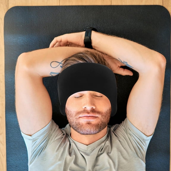 UPGRATOR Black Winter Ear Warmers Ear Muffs with Noise Reduction and Windproof Features for Sleep