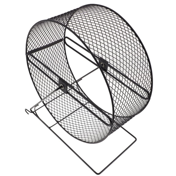 UPGRATOR Squirrel Wheel Iron Design For Small Pets With Quiet Operation 1Pack