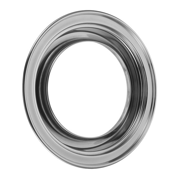 UPGRATOR Stainless Steel Grill Drip Pan for Bbq with Heat Resistant Oil Collecting Tray Plated Silver